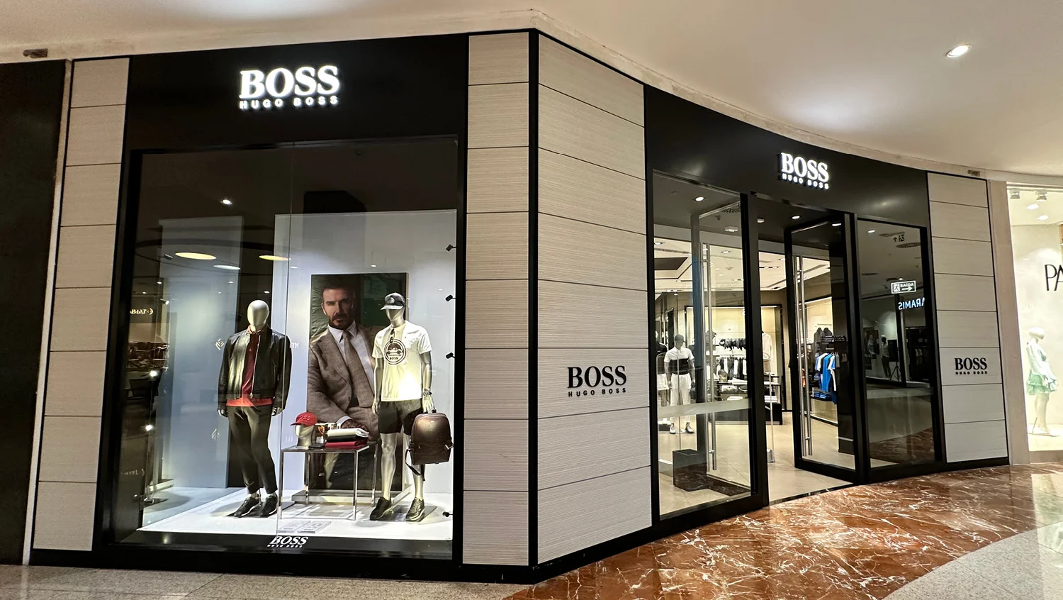 Elegância com Hugo Boss