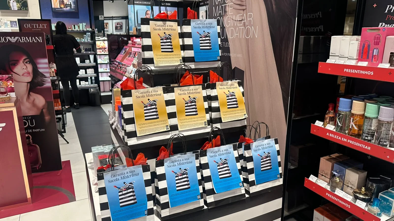 Sacola misteriosa na Sephora